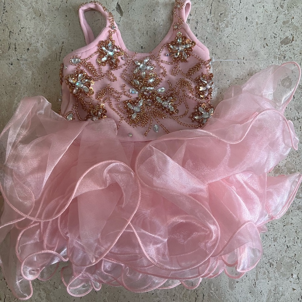 Eageret Handmade Tutu Pageant Princess Dress Size 3-6 Months